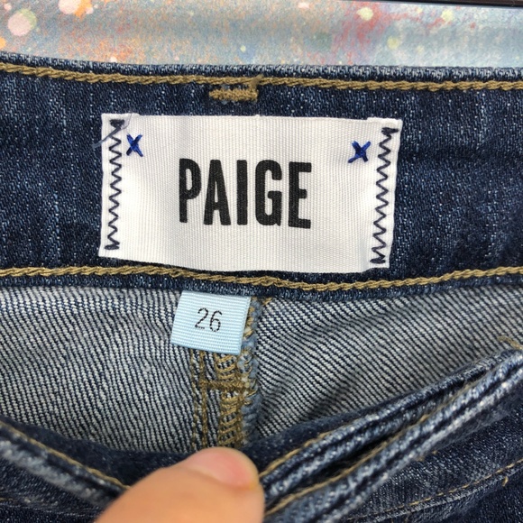 Paige Cuffed Jimmy Jimmy Shorts Size 26 - Picture 3 of 8